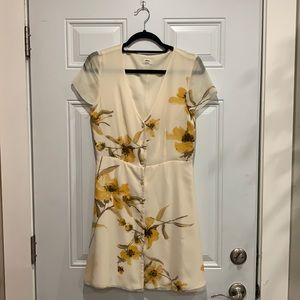 Aritzia Wilfred cream spring dress!